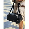 Сумка женская из натуральной кожи черная BAGS4LIFE 898