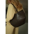 Сумка-тоут жіноча з натуральної шкіри та замші коричнева BAGS4LIFE 702с