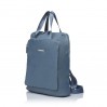 Рюкзак для женщин тканевый синий BAGS4LIFE W7075 городской