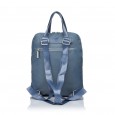 Рюкзак для жінок тканинний синий BAGS4LIFE W7075 міський