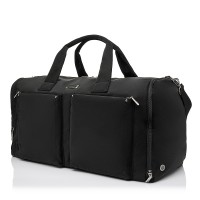 Дорожная сумка из полиэстера черная EPOL 6116-10 Дорожная сумка из полиэстера черная EPOL 6116-10