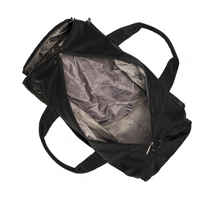 Дорожная сумка из полиэстера черная EPOL 6116-10