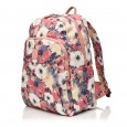 Рюкзак жіночий з поліестера рожевий принт BAGS4LIFE 91401