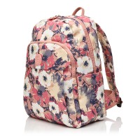 Рюкзак жіночий з поліестера рожевий принт BAGS4LIFE 91401