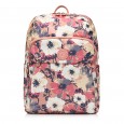 Рюкзак жіночий з поліестера рожевий принт BAGS4LIFE 91401