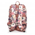 Рюкзак жіночий з поліестера рожевий принт BAGS4LIFE 91401