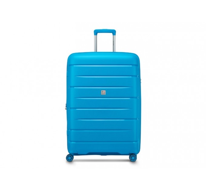 Чемодан большой пластиковый бирюза Roncato Modo Starlight 423451/68 с расширением