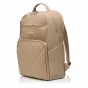 Рюкзак жіночий з поліестера бежевий BAGS4LIFE 88001 зі стьобаною кишенею