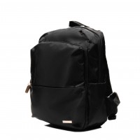 Рюкзак для жінок тканинний чорний BAGS4LIFE W7077  міський