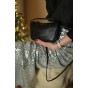 Жіноча сумка крос-боді з натуральної шкіри чорна BAGS4LIFE 512