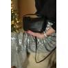Жіноча сумка крос-боді з натуральної шкіри чорна BAGS4LIFE 512
