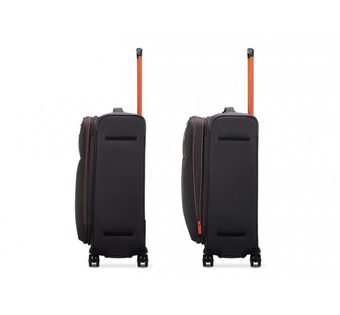 Валіза середня тканинна графіт Roncato MOVE 415352/92 з розширенням