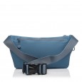 Сумка-бананка жіноча з поліестера блакитна BAGS4LIFE 66908
