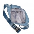 Сумка-бананка жіноча з поліестера блакитна BAGS4LIFE 66908
