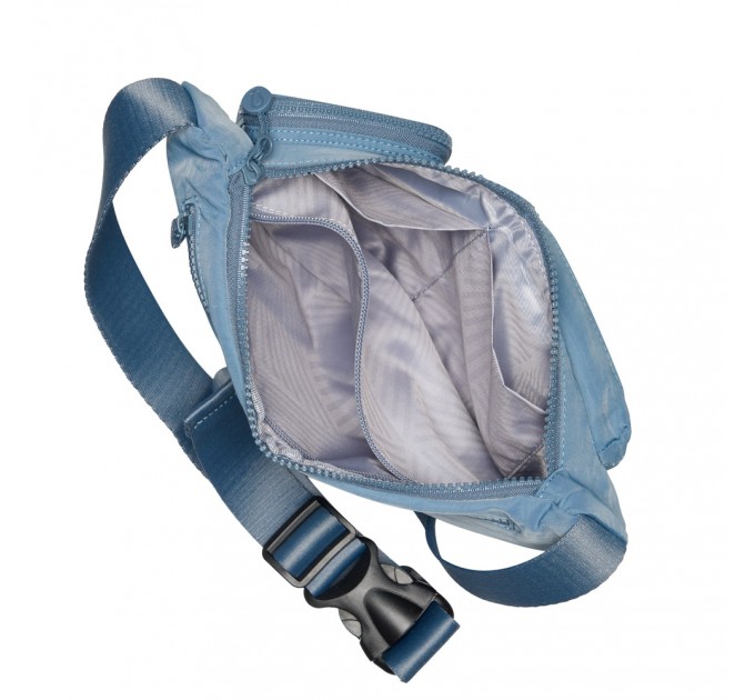 Сумка-бананка жіноча з поліестера блакитна BAGS4LIFE 66908