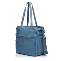 Жіноча сумка-шопер з поліестера блакитна BAGS4LIFE 66902