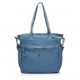 Жіноча сумка-шопер з поліестера блакитна BAGS4LIFE 66902