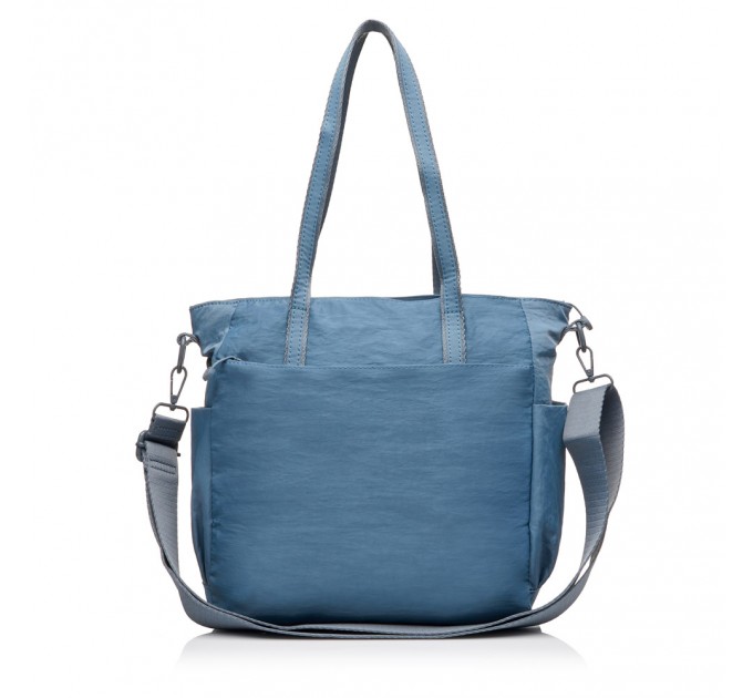 Жіноча сумка-шопер з поліестера блакитна BAGS4LIFE 66902