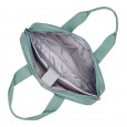 Женская деловая сумка-планшет из полиэстера зеленая BAGS4LIFE 88004