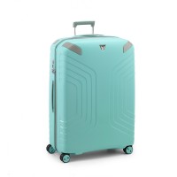 Велика валіза пластикова зелена Roncato YPSILON 5771 3267