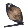 Женская сумка-клатч из полиэстера синяя BAGS4LIFE 91207 с рисунком