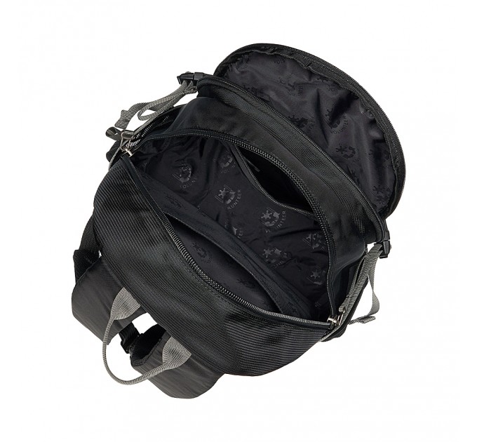 Чоловічий рюкзак з поліестера чорний VOLUNTEER 1804-01