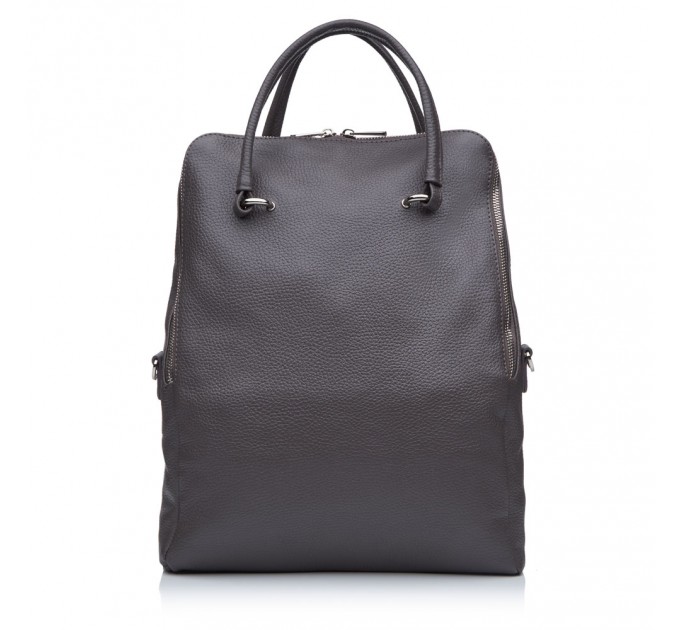 Сумка-рюкзак женский кожаный серый Vito Torelli 1039/1 1039