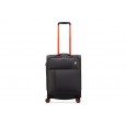 Чемодан маленький тканевой графит Roncato MOVE 415353/92 с расширением