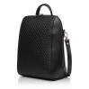 Кожаный рюкзак для женщин стеганый Vito Torelli 1012 черный
