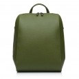 Рюкзак жіночий з натуральної шкіри зелений Vito Torelli 1012 боско