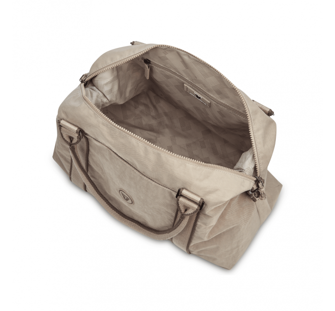 Дорожня сумка-ручна поклажа тканинна для RYANAIR RONCATO ROLLING 415236 14 бежева