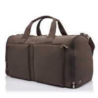 Дорожная сумка из полиэстера коричневая EPOL 6116-10 Дорожная сумка из полиэстера коричневая EPOL 6116-10