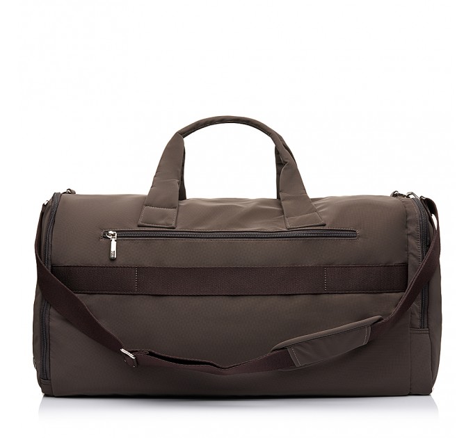Дорожная сумка из полиэстера коричневая EPOL 6116-10