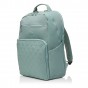 Рюкзак жіночий з поліестера зелений BAGS4LIFE 88001 зі стьобаною кишенею