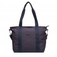 Женская сумка-шоппер с полиэстера синяя BAGS4LIFE 91203 с узором