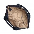 Женская сумка-шоппер с полиэстера синяя BAGS4LIFE 91203 с узором