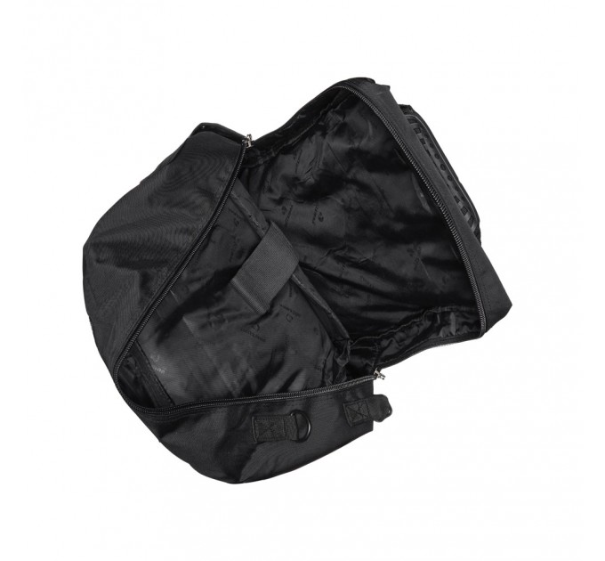 Рюкзак-сумка дорожная тканевая черная Witzman A2021-3
