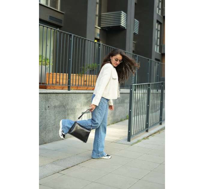 Сумка для жінок шкіряна чорна Vito Torelli 1065 2116