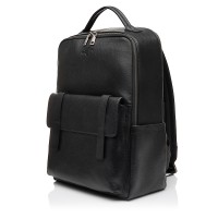 Деловой мужской рюкзак-портфель с натуральной кожи черный BAGS4LIFE MAN 6823 Деловой мужской рюкзак-портфель с натуральной кожи черный BAGS4LIFE MAN 6823
