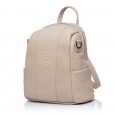 Кожаный женский рюкзак Vito Torelli 1069 бежевый питон