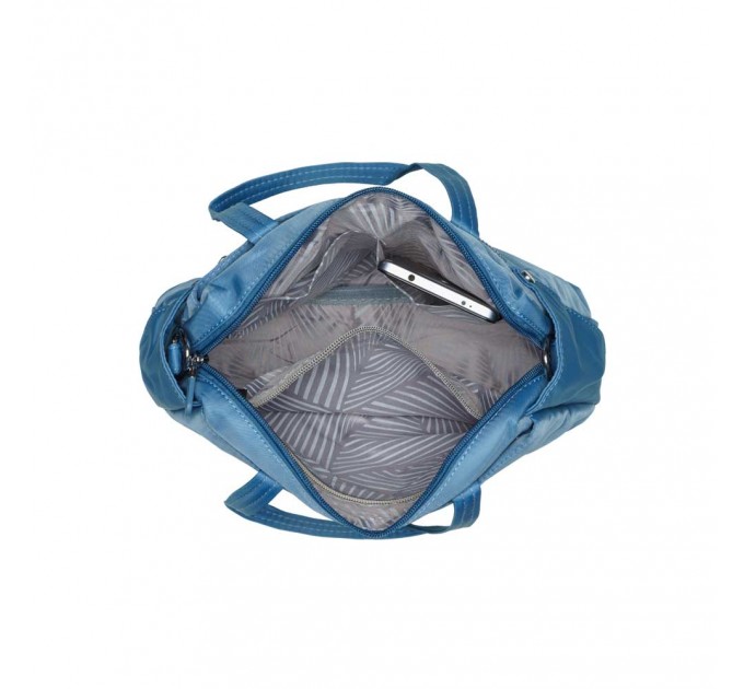 Сумка жіноча тканинна синя BAGS4LIFE W7054