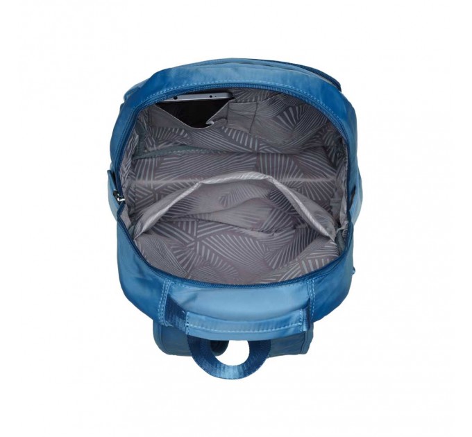 Рюкзак для женщин тканевый синий BAGS4LIFE W7055