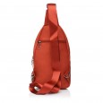 Рюкзак на одне плече тканинний жіночий помаранчевий FOUVOR 2800-16
