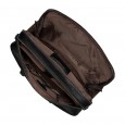Чоловіча сумка-портфель з натуральної шкіри чорна BAGS4LIFE MAN 6048-3