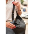 Жіноча сумка-тоут з натуральної шкіри чорна BAGS4LIFE 2203