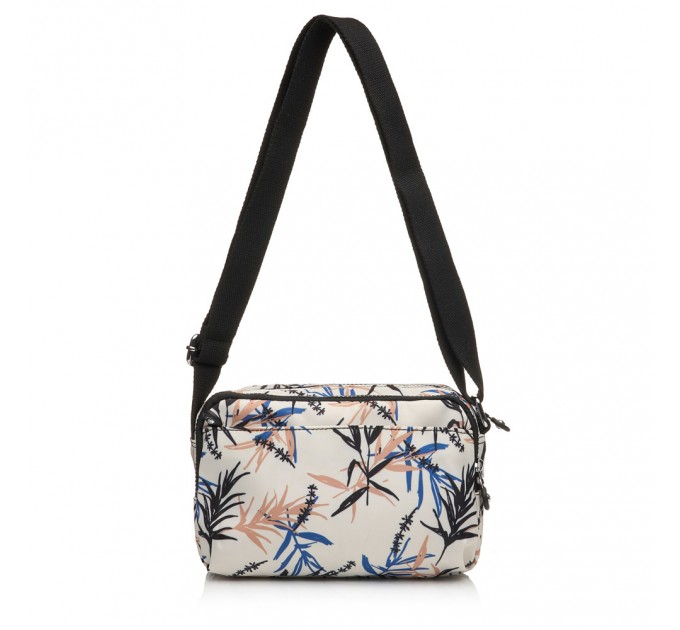 Сумка кросс-боди женская из полиэстера черный принт BAGS4LIFE 91404