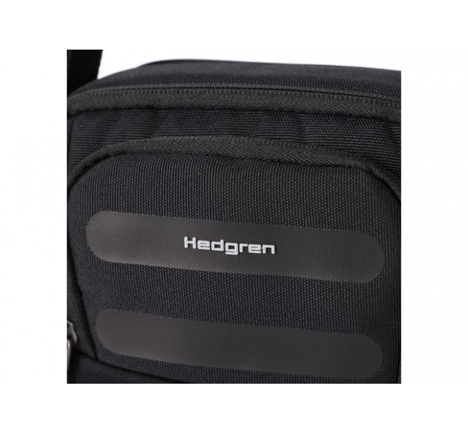Сумка чоловіча тканинна чорна HEDGREN Comby HCMBY15/003-01