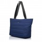 Сумка-шопер женская тканевая синяя BAGS4LIFE W8011