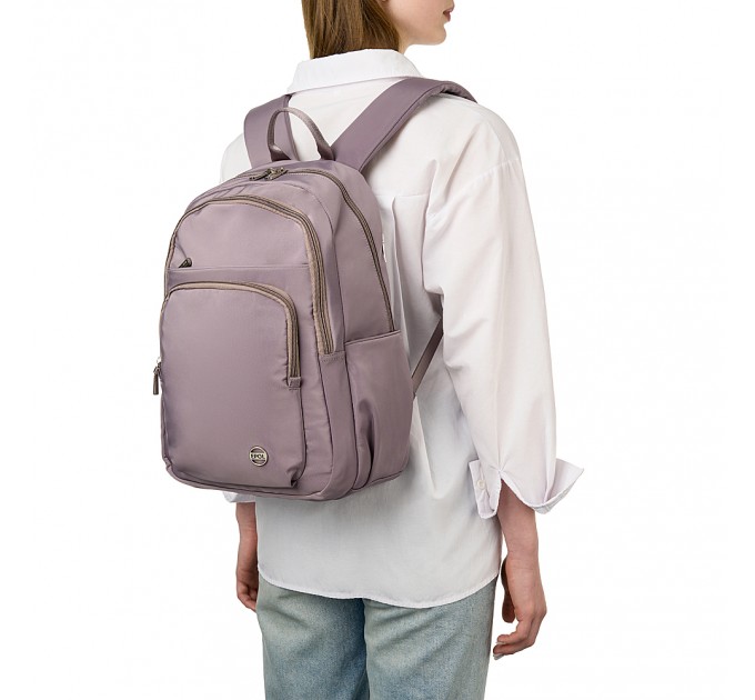 Рюкзак женский из полиэстера лавандовый EPOL 6105-06