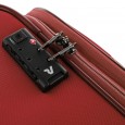 Валіза маленька, ручна поклажа тканинна червона Roncato Evolution 417423/09 з розширенням